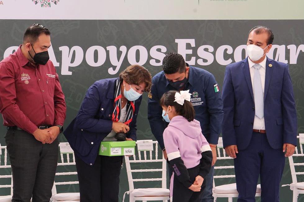 EXHORTA DELFINA GÓMEZ INICIAR CICLO ESCOLAR DE MANERA PRESENCIAL