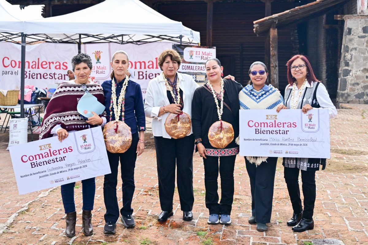 PRESIDENTA CLAUDIA SHEINBAUM Y GOBERNADORA DELFINA GÓMEZ ARRANCAN PROGRAMA “COMALERAS BIENESTAR”