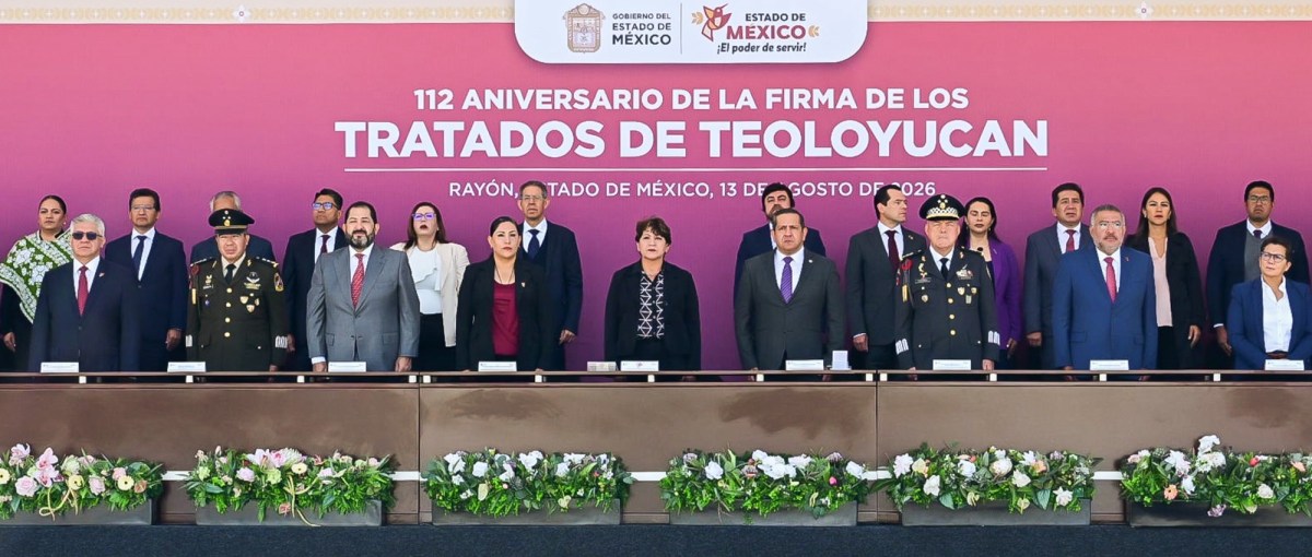 ANIVERSARIO DE TRATADOS DE TEOLOYUCAN SIMBOLIZA UNIDAD, PAZ Y CONSOLIDACIÓN DE INSTITUCIONES