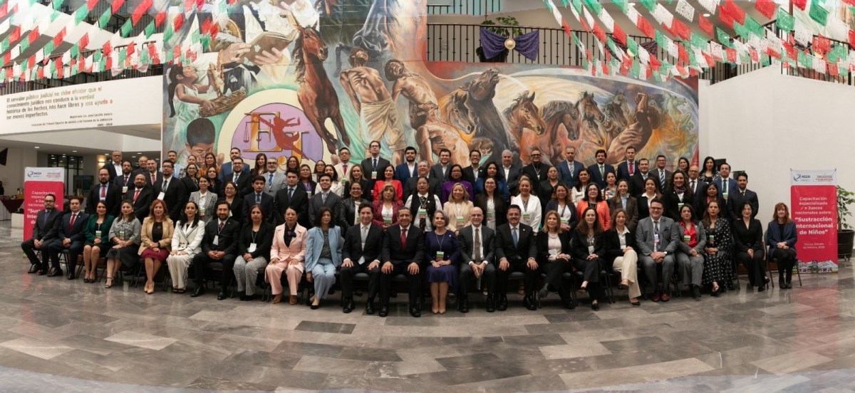 PODER JUDICIAL DEL EDOMÉX, SEDE DE CAPACITACIÓN SOBRE SUSTRACCIÓN INTERNACIONAL DE NIÑOS