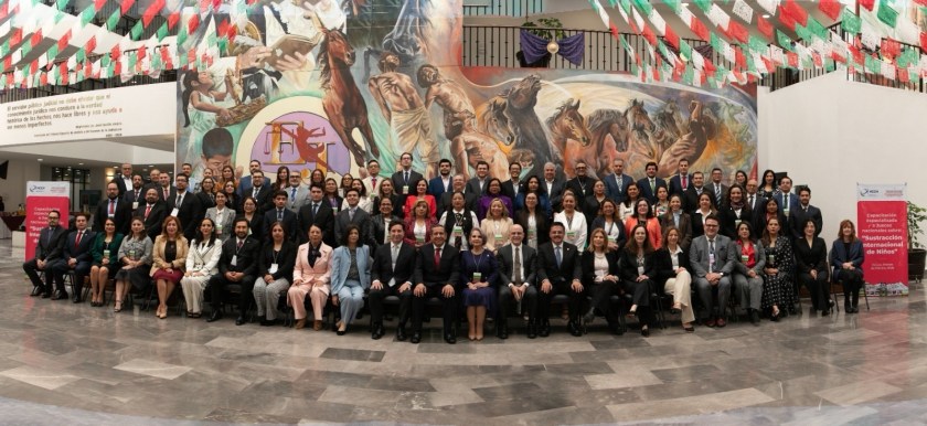 PODER JUDICIAL DEL EDOMÉX, SEDE DE CAPACITACIÓN SOBRE SUSTRACCIÓN INTERNACIONAL DE NIÑOS