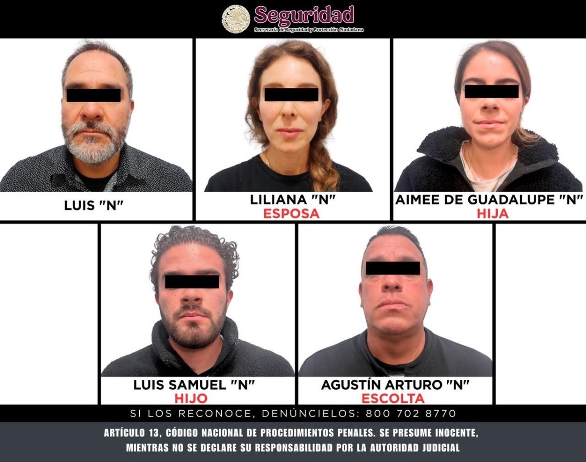 SSPC Y FISCALÍA EDOMÉX DESMANTELAN GRUPO DELICTIVO DEDICADO A SUPLANTAR Y EXTORSIONAR PERSONAS PÚBLICAS DE RELEVANCIA EN ENTIDADES DEL PAÍS